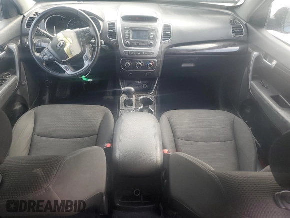 2014 Kia Sorento LX with VIN 5XYKTCA6XEG435159, listed as a Copart auction lot 46936445 with 0 mi miles and Salvage Title. Bid and sale history available at carsss.com. Image 8.