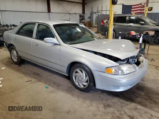 2000 Mazda 626 LX with VIN 1YVGF22C1Y5125842, listed as a Copart auction lot 45637895 with 84,487 mi miles and Salvage Title. Bid and sale history available at carsss.com. Image 4.