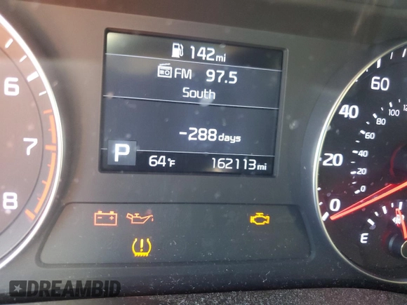 2019 Kia Forte S with VIN 3KPF34AD8KE016564, listed as a Copart auction lot 46977215 with 162,113 mi miles and Salvage Title. Bid and sale history available at carsss.com. Image 9.