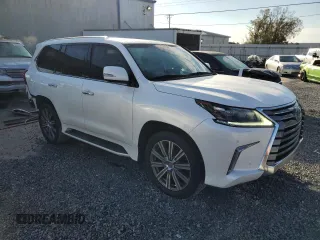 2017 Lexus LX with VIN JTJHY7AX7H4227414, listed as a Copart auction lot 83694604 with 68,205 mi miles and Salvage Title. Bid and sale history available at carsss.com. Image 4.