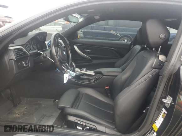 2017 BMW 4 Series 430i with VIN WBA4R7C50HK876586, listed as a Copart auction lot 81944434 with 75,301 mi miles and Salvage Title. Bid and sale history available at DreamBid. Image 7.