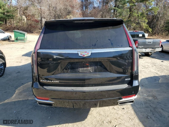2022 Cadillac Escalade ESV 4WD Premium Luxury with VIN 1GYS4KKL0NR148954, listed as a Copart auction lot 78874424 with 54204 miles and Salvage Title. Bid and sale history available at carsss.com. Image 6.