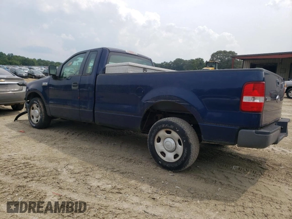 2008 Ford F-150 XL with VIN 1FTRF122X8KE92949, listed as a Copart auction lot 60833295 with 97,847 mi miles and Salvage title. Bid and sale history available at DreamBid. Image 2.