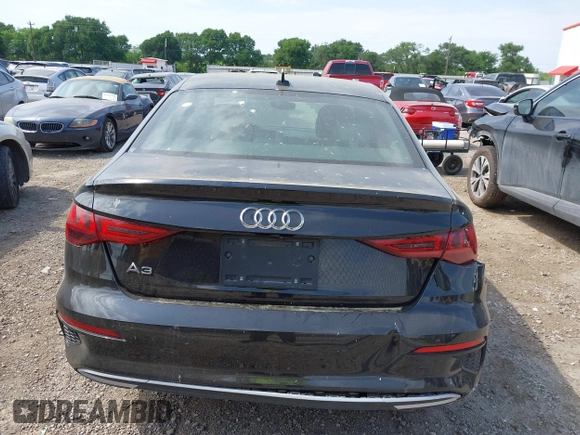 2023 Audi A3 Premium with VIN WAUAUDGY6PA038216, listed as a IAAI auction lot 42030266 with 28,384 mi miles and . Bid and sale history available at DreamBid. Image 17.