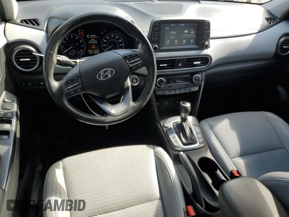 2021 Hyundai Kona Limited with VIN KM8K33A56MU656547, listed as a Copart auction lot 75669554 with 65,292 mi miles and Non Repairable. Bid and sale history available at carsss.com. Image 8.
