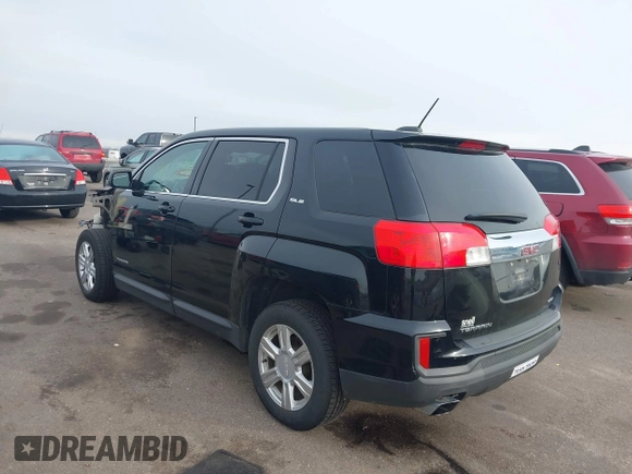 2016 GMC Terrain SLE with VIN 2GKFLSEK7G6175598, listed as a IAAI auction lot 41233296 with 75,126 mi miles. Bid and sale history available at carsss.com. Image 3.