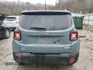 2017 Jeep Renegade Latitude with VIN ZACCJBBB3HPE96163, listed as a Copart auction lot 44974035 with 160,853 mi miles and Salvage Title. Bid and sale history available at carsss.com. Image 6.