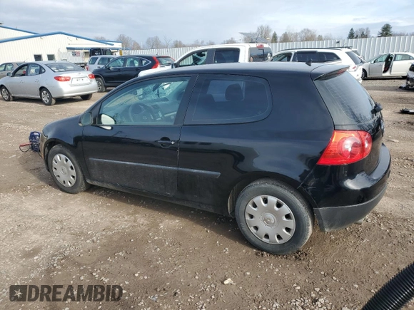 2009 Volkswagen Rabbit S z VIN WVWAB71KX9W134399, wystawiony jako Copart lot #44202235 z przebiegiem 136 074 mil mil oraz Nie do naprawy • Non repairable. Historia ofert i sprzedaży dostępna na DreamBid. Obrazek 2.