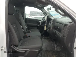2021 Chevrolet Silverado 1500 Work Truck with VIN 3GCNWAEF8MG344569, listed as a Copart auction lot 46596735 with 57,350 mi miles and Salvage Title. Bid and sale history available at carsss.com. Image 7.