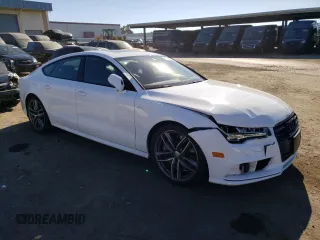 2016 Audi S7 with VIN WAUW2BFCXGN019960, listed as a Copart auction lot 77108064 with 54,635 mi miles and Salvage Title. Bid and sale history available at carsss.com. Image 4.
