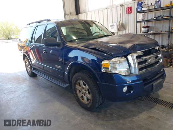 2008 Ford Expedition Max SSV with VIN 1FMFK165X8LA03880, listed as a IAAI auction lot 42324066 with 109,473 mi miles and . Bid and sale history available at DreamBid. Image 1.