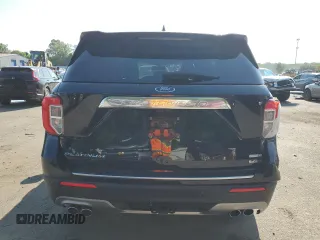 2020 Ford Explorer Platinum z VIN 1FM5K8HC0LGA47145, wystawiony jako Copart lot #59086405 z przebiegiem 79 252 mil mil oraz Szkoda całkowita • Salvage title. Historia ofert i sprzedaży dostępna na DreamBid. Obrazek 6.