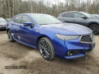 2019 Acura TLX w/A-Spec Pkg with VIN 19UUB3F65KA800333, listed as a Copart auction lot 50603685 with 76,762 mi miles and Clean title. Bid and sale history available at DreamBid. Image 4.