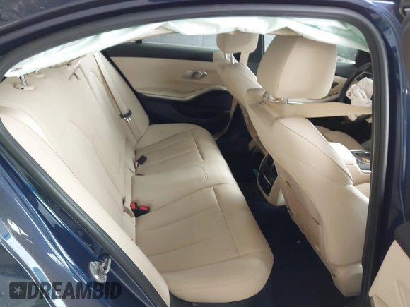2020 BMW 3 Series 330i with VIN 3MW5R1J00L8B42355, listed as a IAAI auction lot 41817750 with 52,069 mi miles. Bid and sale history available at carsss.com. Image 8.