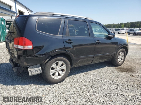 2009 Kia Borrego LX with VIN KNDJJ741395020692, listed as a Copart auction lot 52730975 with 217,861 mi miles and Salvage Title. Bid and sale history available at carsss.com. Image 3.