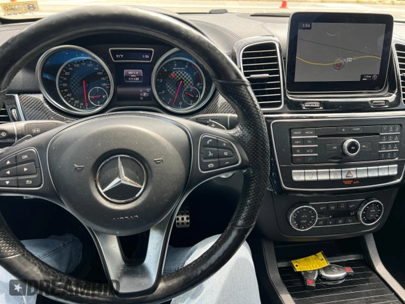 2019 Mercedes-Benz GLE 43 AMG with VIN 4JGED6EB7KA140515, listed as a Copart auction lot 63712345 with 111,130 mi miles and Clean title. Bid and sale history available at DreamBid. Image 7.