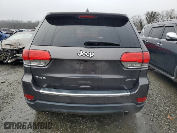 2018 Jeep Grand Cherokee Limited with VIN 1C4RJFBG6JC421979, listed as a Copart auction lot 44827525 with 135,596 mi miles and Salvage Title. Bid and sale history available at DreamBid. Image 6.