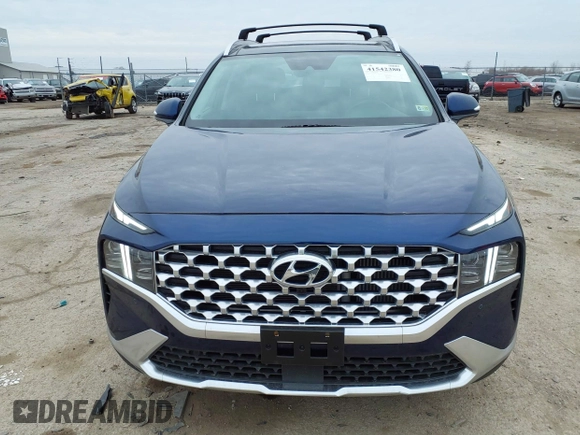 2023 Hyundai Santa Fe Limited with VIN 5NMS4DAL3PH571442, listed as a IAAI auction lot 41542380 with 10,804 mi miles. Bid and sale history available at carsss.com. Image 12.