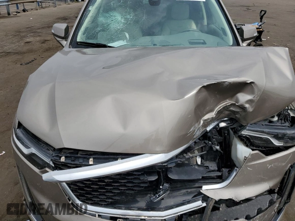 2022 Cadillac XT6 Premium Luxury with VIN 1GYKPDRS5NZ180296, listed as a Copart auction lot 59081184 with 21,380 mi miles and Salvage title. Bid and sale history available at DreamBid. Image 12.