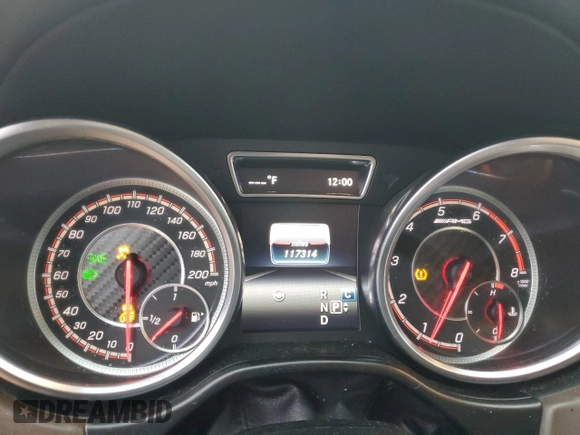 2019 Mercedes-Benz GLS 63 AMG with VIN 4JGDF7FE3KB188446, listed as a Copart auction lot 50569105 with 117,314 mi miles and Clean title. Bid and sale history available at DreamBid. Image 9.