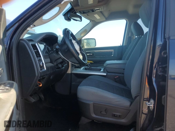 2018 Ram 1500 Big Horn with VIN 1C6RR7LT6JS298093, listed as a Copart auction lot 57454835 with 57,638 mi miles and Salvage title. Bid and sale history available at DreamBid. Image 7.