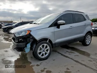 2018 Ford EcoSport SE z VIN MAJ6P1UL5JC184356, wystawiony jako Copart lot #55627205 z przebiegiem 77 647 mil mil oraz Szkoda całkowita • Salvage title. Historia ofert i sprzedaży dostępna na DreamBid. Obrazek 1.