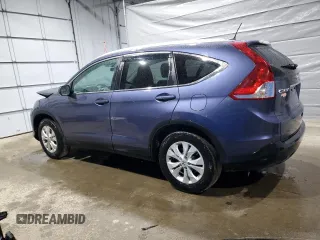 2014 Honda CR-V EX-L with VIN 5J6RM4H77EL073208, listed as a Copart auction lot 48492535 with 221,543 mi miles and Salvage Title. Bid and sale history available at carsss.com. Image 2.