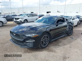 2021 Ford Mustang EcoBoost with VIN 1FA6P8TH6M5153650, listed as a IAAI auction lot 41119626 with 54,311 mi miles. Bid and sale history available at carsss.com. Image 18.