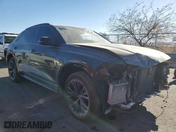 2021 Audi Q8 Premium with VIN WA1AVAF15MD021091, listed as a Copart auction lot 41790825 with 41,330 mi miles and Salvage Title. Bid and sale history available at carsss.com. Image 4.