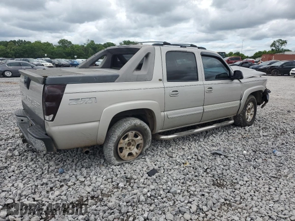 2006 Chevrolet Avalanche Z71 z VIN 3GNEK12ZX6G111877, wystawiony jako Copart lot #58907305 z przebiegiem 230 609 mil mil oraz Szkoda całkowita • Salvage title. Historia ofert i sprzedaży dostępna na DreamBid. Obrazek 3.