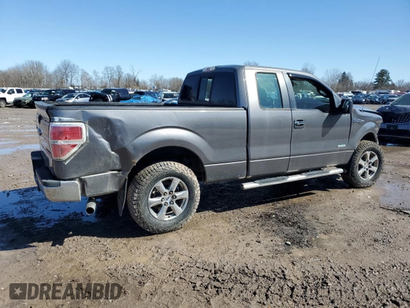 2012 Ford F-150 XL with VIN 1FTFX1ET0CFC14924, listed as a Copart auction lot 48986885 with 255,961 mi miles and Salvage Title. Bid and sale history available at carsss.com. Image 3.