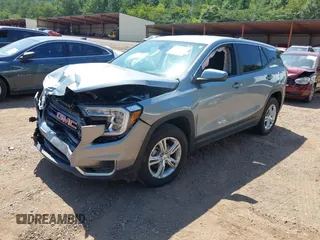 2024 GMC Terrain SLE with VIN 3GKALTEG9RL363971, listed as a IAAI auction lot 42733221 with 26,365 mi miles and . Bid and sale history available at DreamBid. Image 17.