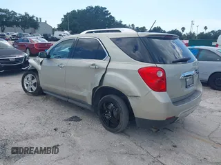 2014 Chevrolet Equinox LTZ with VIN 2GNFLHEK6E6281012, listed as a IAAI auction lot 39797831 with 1 mi miles. Bid and sale history available at carsss.com. Image 3.