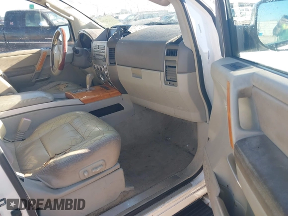 2006 Infiniti QX56 with VIN 5N3AA08C66N801174, listed as a IAAI auction lot 41652098 with 1 mi miles. Bid and sale history available at carsss.com. Image 5.