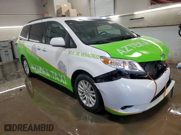 2015 Toyota Sienna XLE с VIN 5TDYK3DC9FS601304, выставлен на аукционе Copart как лот 51118295 с пробегом 153 121 миль миль и Списание • Salvage title. История ставок и продаж доступна на DreamBid. Изображение 4.
