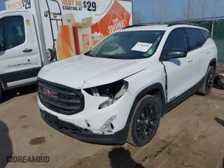 2019 GMC Terrain SLE with VIN 3GKALMEV0KL227481, listed as a IAAI auction lot 41768498 with 54,619 mi miles. Bid and sale history available at carsss.com. Image 6.