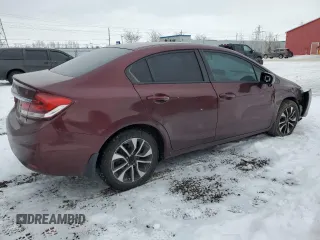 2014 Honda Civic LX z VIN 2HGFB2F50EH041784, wystawiony jako Copart lot #41696415 z przebiegiem 206 045 mil mil oraz Szkoda całkowita • Salvage title. Historia ofert i sprzedaży dostępna na DreamBid. Obrazek 3.