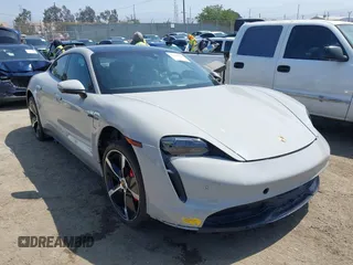 2022 Porsche Taycan 4S with VIN WP0AB2Y17NSA43448, listed as a IAAI auction lot 42618089 with 5,222 mi miles and . Bid and sale history available at DreamBid. Image 1.