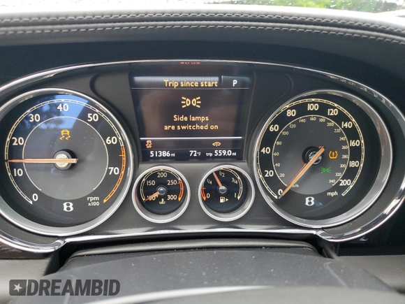 2015 Bentley Flying Spur with VIN SCBEC9ZA4FC041772, listed as a Copart auction lot 63415905 with 51,386 mi miles and Clean title. Bid and sale history available at DreamBid. Image 9.