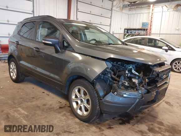 2018 Ford EcoSport SE with VIN MAJ3P1TE4JC178277, listed as a IAAI auction lot 40967439 with 69,089 mi miles. Bid and sale history available at carsss.com. Image 1.