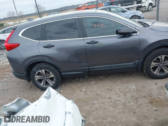 2017 Honda CR-V LX with VIN 2HKRW6H39HH210702, listed as a IAAI auction lot 41859435 with 126,532 mi miles. Bid and sale history available at carsss.com. Image 13.