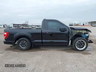 2023 Ford F-150 XL with VIN 1FTMF1C56PKF82536, listed as a IAAI auction lot 41453141 with 2,487 mi miles and . Bid and sale history available at carsss.com. Image 13.