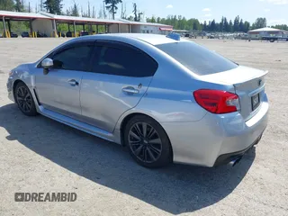 2017 Subaru WRX with VIN JF1VA1B68H9814680, listed as a IAAI auction lot 42078938 with 50,491 mi miles. Bid and sale history available at carsss.com. Image 3.