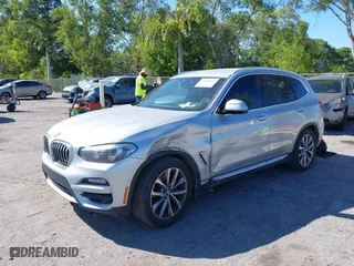 2019 BMW X3 sDrive30i with VIN 5UXTR7C56KLR50818, listed as a IAAI auction lot 41847811 with 88,592 mi miles. Bid and sale history available at carsss.com. Image 18.