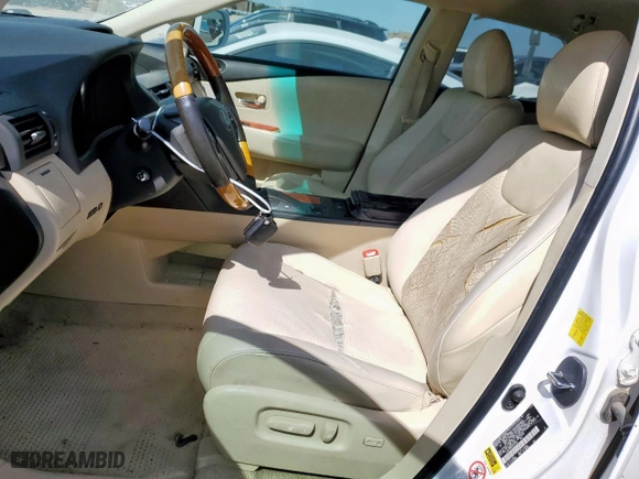 2010 Lexus RX 350 with VIN 2T2ZK1BA5AC019739, listed as a Copart auction lot 50140235 with 132,894 mi miles and Salvage Title. Bid and sale history available at carsss.com. Image 7.
