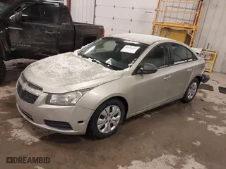 2013 Chevrolet Cruze LS with VIN 1G1PA5SH9D7224482, listed as a IAAI auction lot 41526451 with 243,367 mi miles. Bid and sale history available at carsss.com. Image 2.