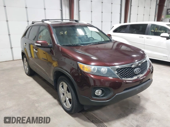 2012 Kia Sorento EX with VIN 5XYKU3A60CG254775, listed as a IAAI auction lot 42638220 with 49,000 mi miles and . Bid and sale history available at DreamBid. Image 1.