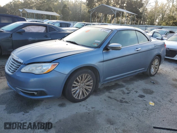 2011 Chrysler 200 Limited with VIN 1C3BC7EG1BN570372, listed as a Copart auction lot 87101694 with 146,632 mi miles and Non Repairable. Bid and sale history available at DreamBid. Image 1.
