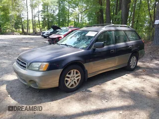 2002 Subaru Legacy Outback with VIN 4S3BH665727616036, listed as a IAAI auction lot 42389717 with 135,503 mi miles and . Bid and sale history available at DreamBid. Image 2.