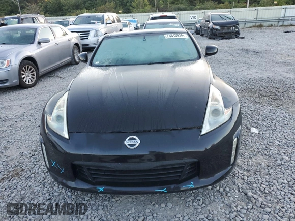 2013 Nissan 370Z with VIN JN1AZ4EH6DM381807, listed as a Copart auction lot 79241394 with Not Provided miles and Salvage Title. Bid and sale history available at carsss.com. Image 5.